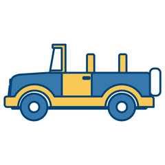 Off road sport truck icon vector illustration graphic design