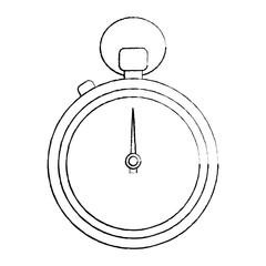 clock time stopwatch business icon vector illustration