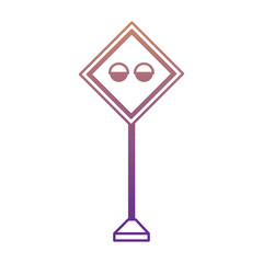 warning road signs design