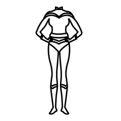 Women medieval warrior armour icon vector illustrationgraphic design