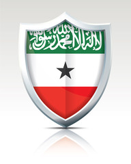 Shield with Flag of Somaliland