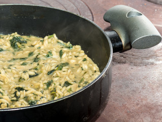 Nettle risotto
