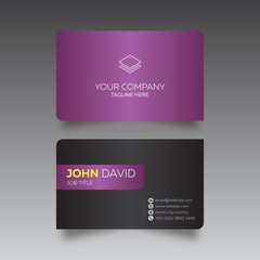 Elegant business card
