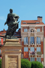 Denkmal für Carlos III in Burgos Kastillien