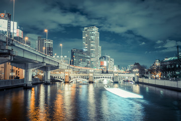 Obraz premium Gród dzielnicy biurowej