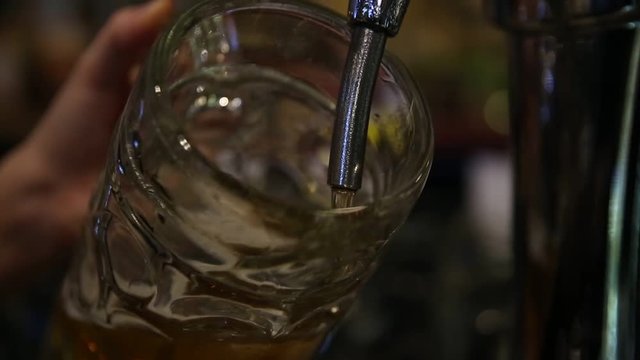 A golden liquor called beer is an inseparable part of every party.
