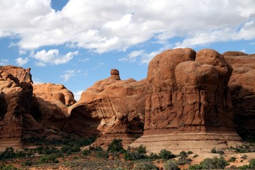 Fototapeta premium Beautiful Landscape of Arches NP - Utah - USA 