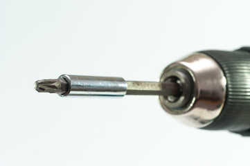 black,closeup,screw,driver,screwdriver,white,carpenter,background,drill,head,tools,isolated,metal,construction,steel,tool,repair,stainless,hardware,carpentry,object,cordless,work,equipment,close,silve