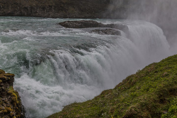 The Gulfoss falls Iceland