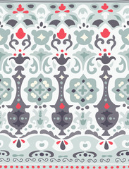 Fototapeta na wymiar Ethnic seamless stripe pattern. Can be used for textile, website background, book cover, packaging.