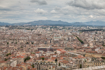Fototapeta na wymiar City view of Marseille France