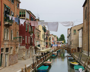 Fototapeta na wymiar Strassen in Venedig