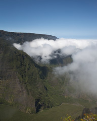 Fototapeta na wymiar Landschaft auf La Réunion