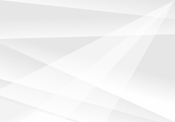 Abstract White and gray color technology modern futuristic background, vector illustration