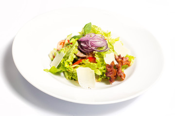 salad with vegetables