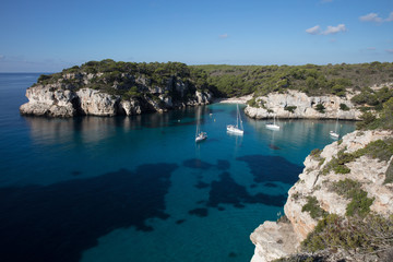 Fototapeta na wymiar Küste der Insel Menorca