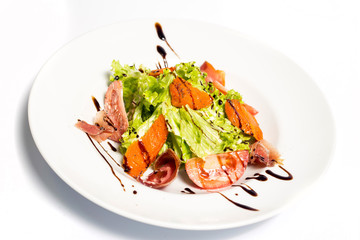 salad with vegetables