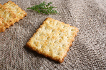 cracker, dry biscuit background
