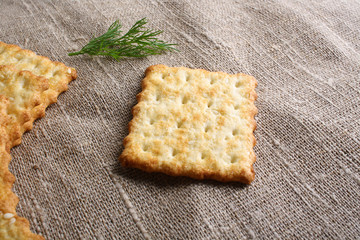 cracker, dry biscuit background