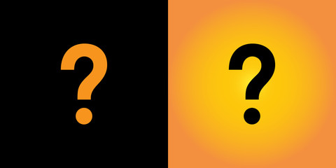 question mark design