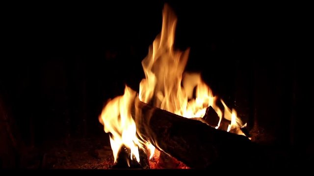fuoco da caminetto