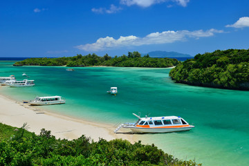 沖縄県　石垣島の海　川平湾