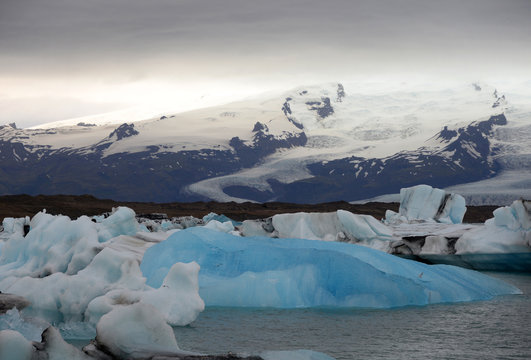 Gletscherlagune jökulsarlon, Island