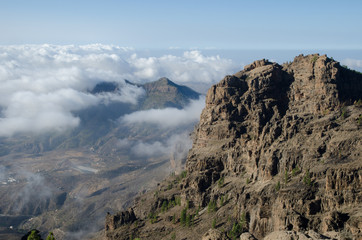 Caldera de Tirajana. San Bartolomé de Tirajana. Gran Canaria. Canary Islands. Spain.