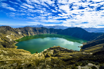Laguna de Quilotoa, Équateur