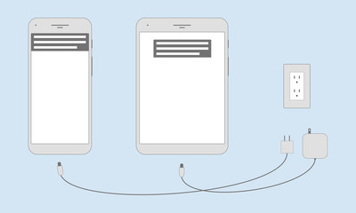 Illustration of Electronic Devices