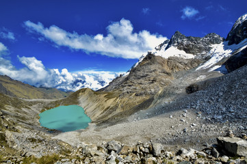 Lagune Salkantay, Pérou