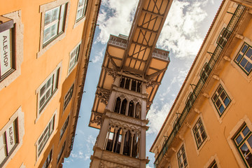Fototapeta premium mirador de santa justa vista inferior