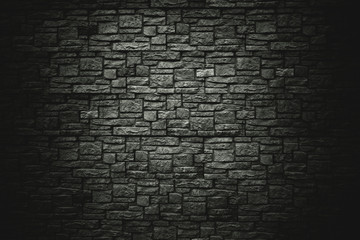 Fototapeta na wymiar background, texture of a stone wall. dark background for design