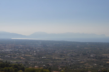 Aerial view of Monreale