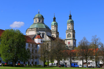 Kempten, Allgäu, Schwaben, Bayern, St. Lorenz, Basilika