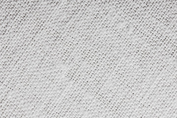 White fabric closeup structure pattern for design background.