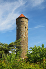 Faulturm in Rothenburg ob der Tauber, Bayern, Deutschland