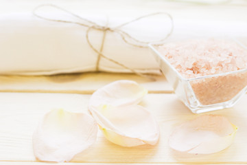 Spa and beauty procedures background