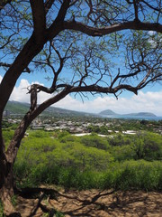 Aufstieg zum Diamond Head Oahu, Hawaii