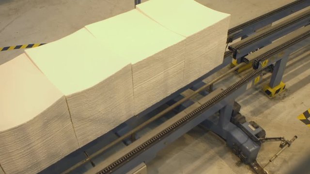 Pulp mill. Machines with production