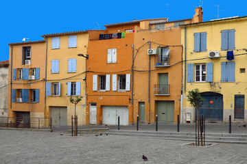in der Altstadt von Perpignan, Frankreich