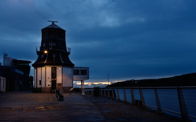 Aberdeen harbor early morning