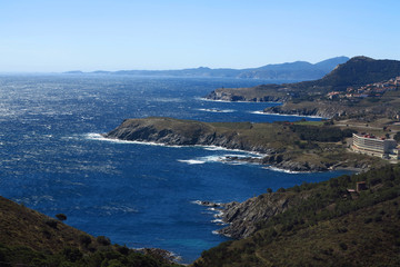 Fototapeta premium Cote Vermeille in Südfrankreich