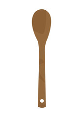 Bamboo ladle in vector