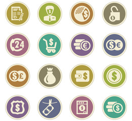 Business paper stickers