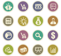 Business paper stickers