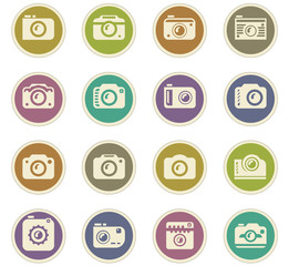 photo camera paper stickers