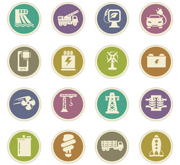 Industry paper stickers