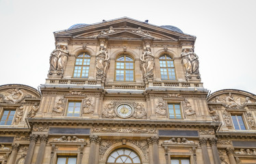 Louvre Museum in Paris City