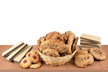 Fresh confectionery in assortment
